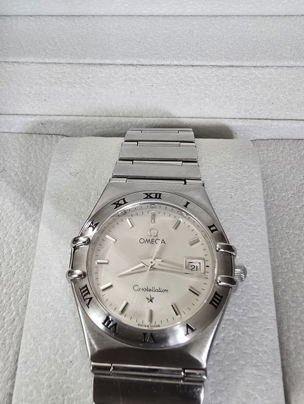 Omega Constellation Women's Silver Stainless Steel Watch